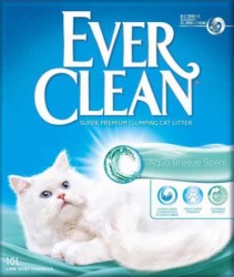 Ever Clean - Ever Clean Aqua Breeze Okyanus Esintisi Parfümlü Kedi Kumu 6 Kg