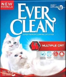 Ever Clean - Ever Clean Multiple Cat Extra Güçlü Topaklaşan Kedi Kumu 10 Litre