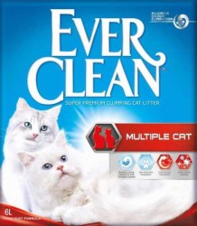 Ever Clean - Ever Clean Multiple Cat Kedi Kumu 6 Litre