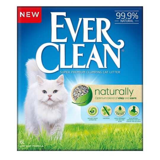 Ever Clean - Ever Clean Naturally Kedi Kumu 6 Lt