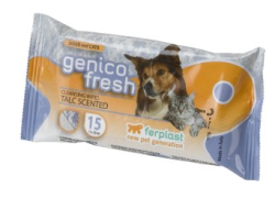 Ferplast - Ferplast Genico Fresh Pudra Kokulu Kedi Köpek Temizlik Mendili 15 Adet (1)