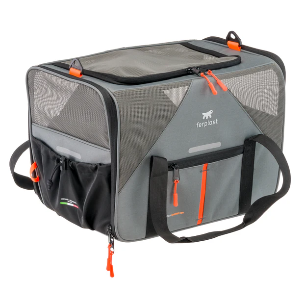 Ferplast - Ferplast Voyager 350 Kedi ve Köpek Kumaş Taşıma Çantası Siyah (1)