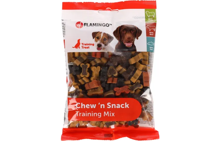 FLAMINGO CHEW'N SNACK TRAINING MIX 150G - Thumbnail