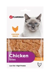 Flamingo - Flamingo Chick N Bites Tavuk Parçaları Kedi Ödülü 85 Gr