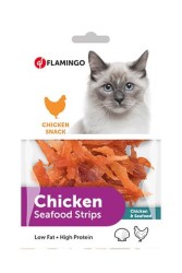 Flamingo - Flamingo Chick N Tavuk Ve Deniz Mahsullü Kedi Ödülü 85 Gr