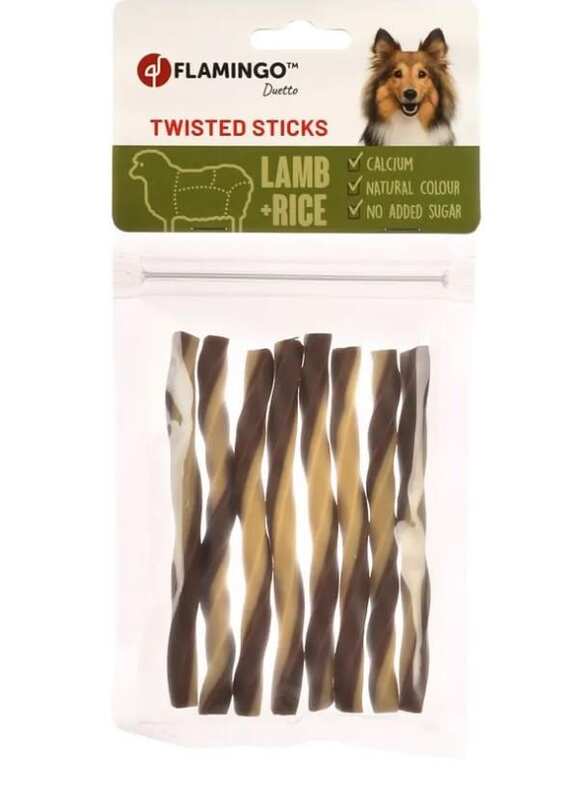 Flamingo - Flamingo Duetto Twist Sticks Kuzu ve Pirinç 85 Gr