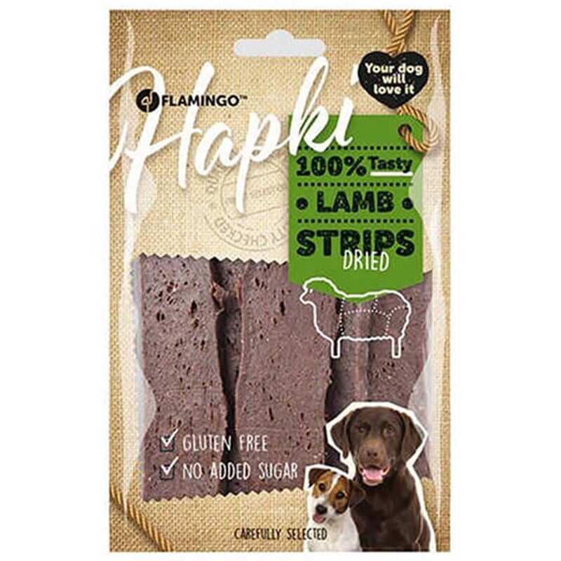 Flamingo - Flamingo Hapki Glutensiz Kuzulu Şerit Köpek Ödülü 85 Gr.