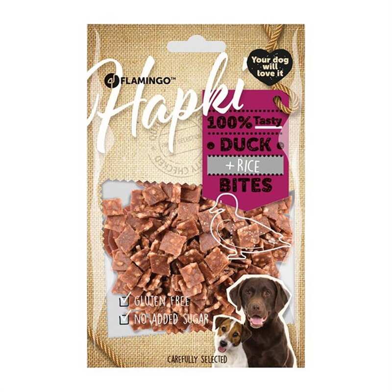 Flamingo - Flamingo Hapki Ördekli Pirinçli Köpek Ödülü 85 Gr.