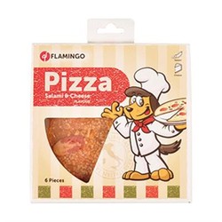 Flamingo - Flamingo Salamlı Ve Peynirli Pizza Köpek Ödülü 170 Gr