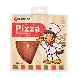Flamingo - Flamingo Sığır Etli Ve Tavuklu Pizza Köpek Ödülü 170 Gr