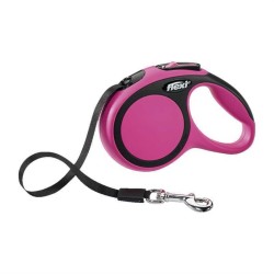 Flexi - Flexi New Comfort Xs 3 Mt Şerit Otomatik Tasma Pembe