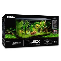 Fluval Flex Akvaryum 123 Litre Siyah - Thumbnail