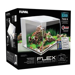 Fluval Flex Akvaryum 57 Litre Beyaz - Thumbnail