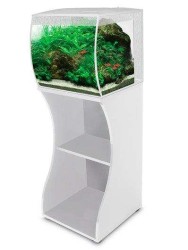 Fluval - Fluval Flex Akvaryum 57 Litre Beyaz Sehpa Sadece Sehpa (1)