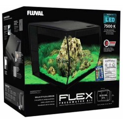 Fluval - Fluval Flex Akvaryum 57 Litre Siyah