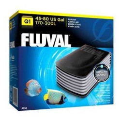 Fluval - Fluval Q1 Çift Çıkışlı Akvaryum Hava Motoru 170-300 Litre