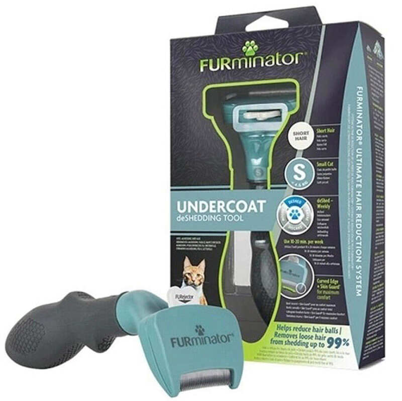 Furminator Kısa Tüylü Kediler İçin Tüy Toplayıcı Tarak Shorthair S