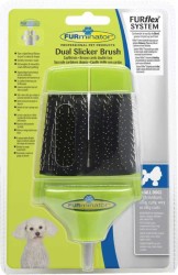 Furminator - Furminator Küçük Irk Köpek Çift Taraflı Tel Fırça Başlığı
