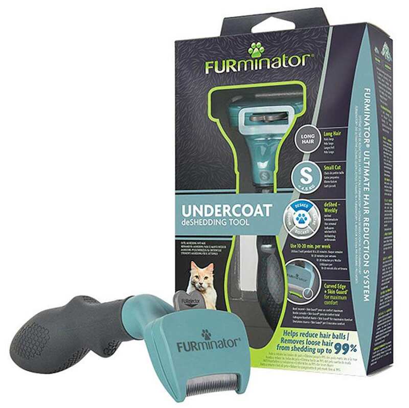 Furminator Uzun Tüylü Kediler İçin Tüy Toplayıcı Tarak Long Hair S
