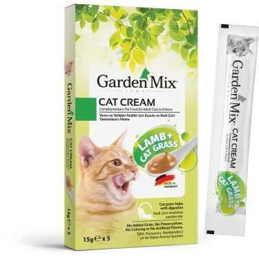 Garden Mix - Gardenmix Kuzulu&Kedi Otlu Kedi Kreması 5*15gr