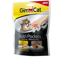 GimCat - Gc Nutripockets.Taurine&Beauty 150Gr