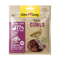 Gimpet - Gim Dog Curls Ördekli Burgu Köpek Ödülü 55 Gr
