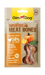 Gimpet - Gim Dog Meatbones Tavuk Kabak Yosun Köpek Ödülü 70 Gr