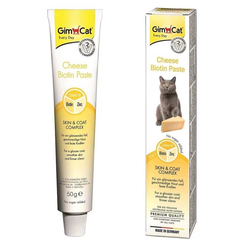 GimCat - Gimcat Cheese Paste Biotin Peynirli Kedi Macunu 50 Gr