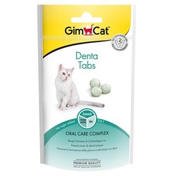 GimCat - Gimcat Denta Tabs Ödül Kedi Ödül Tableti 40 Gr