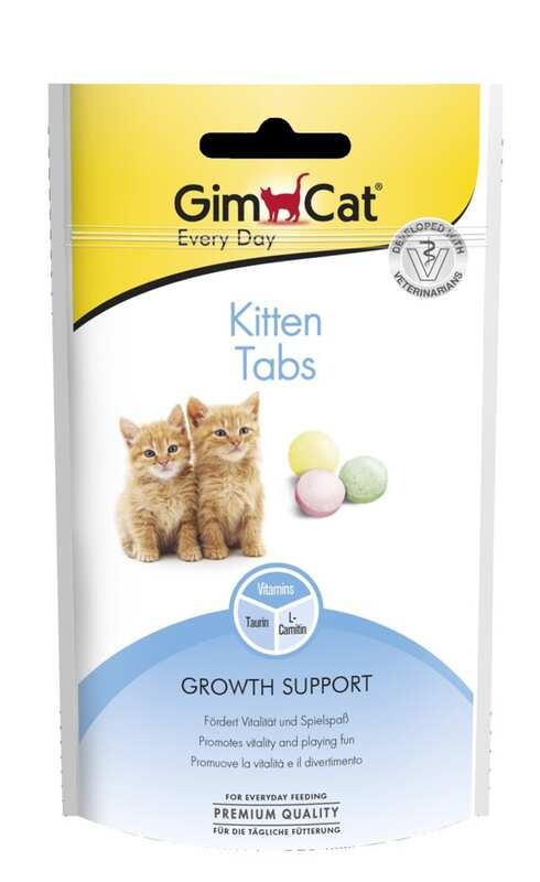 GimCat - GimCat Kitten Tabs Yavru Kedi Ödül Tableti 40 Gr.