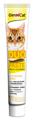 GimCat - Gimcat Multi Vitamin Duo Paste Peynirli 12 Vitamin Kedi Macunu 50 Gr