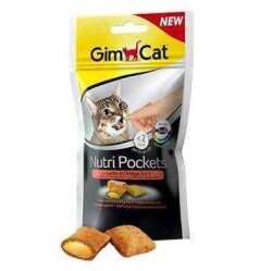 GimCat - Gimcat Nutripockets Kedi Ödülü Kedi Somon Balıklı & Omega 3 6 60Gr (1)