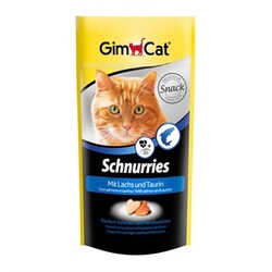 GimCat - Gimcat Schnurries Somonlu Taurinli Kedi Ödül Tableti 40 Gr