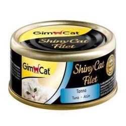 Gimcat Shinycat Kıyılmış Tuna Balıklı Kedi Konservesi 70 Gr. - Thumbnail