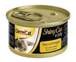 GimCat - Gimcat Shinycat Ton Balıklı Peynirli Kedi Konservesi 70 Gr.