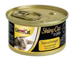 Gimcat Shinycat Ton Balıklı Peynirli Kedi Konservesi 70 Gr. - Thumbnail