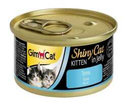 Gimcat Shinycat Ton Balıklı Yavru Kedi Konservesi 70 Gr. - Thumbnail