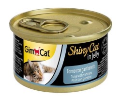 GimCat - Gimcat Shinycat Tuna Balıklı Karidesli Konserve Mama 70 Gr. (1)