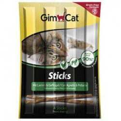 GimCat - Gimcat Sticks Kuzu Ve Tavuklu Kedi Ödül Çubukları (1)