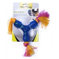 Gimdog İpli Diş Kaşıyıcı Plastik Köpek Oyuncağı 80485 - Thumbnail