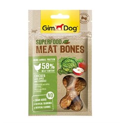 GimDog - Gimdog Meat Bones Elmalı Ve Lahanalı Köpek Ödülü 70Gr