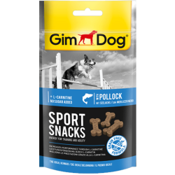 GimDog - Gimdog Sportsnacks Coalfish Balıklı Ödül Tableti 60 Gr (1)
