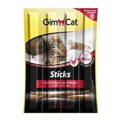 GimCat - Gimcat Sticks Kümes Hayvanları Ve Karaciğerli Kedi Ödül Çubukları (1)