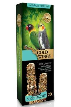 Gold Wings - Gold Wings Premium Meyveli Paraket Krakeri 2li