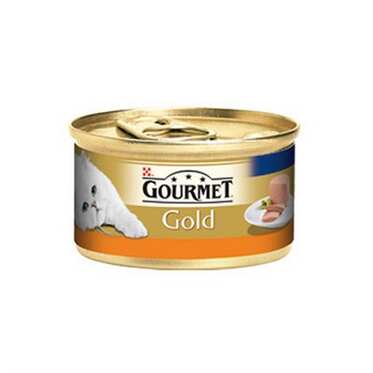 Pro Plan - Gourmet Gold Kıyılmış Hindi Etli Yaş Kedi Konserve Maması 85 Gr.