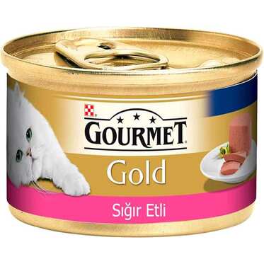 Pro Plan - Gourmet Gold Kıyılmış Sığır Etli Kedi Konserve 85 Gr.