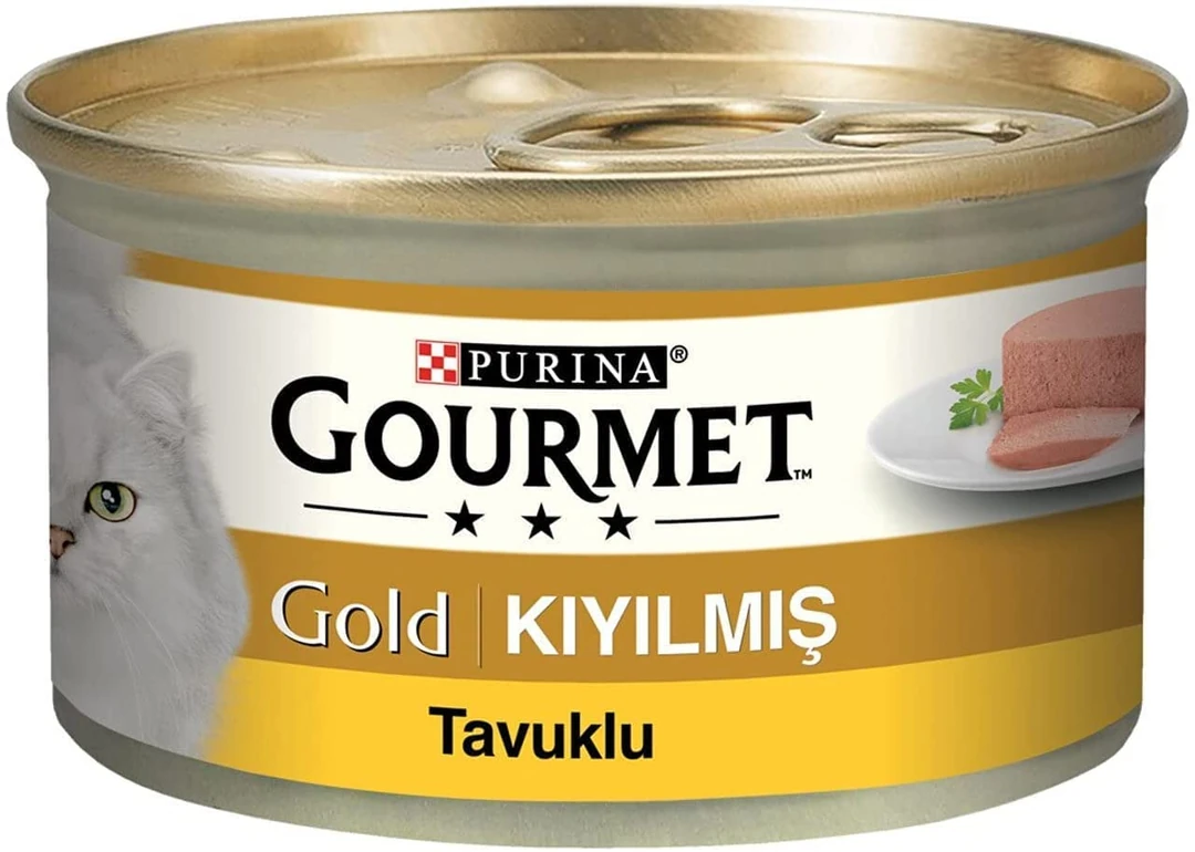 Gourmet Gold Kıyılmış Tavuk Etli Yaş Kedi Konserve Maması 85 Gr. - Thumbnail