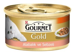 Pro Plan - Gourmet Gold Parça Etli Ve Soslu Alabalık Ve Sebzeli 85 Gr.