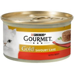 Pro Plan - Gourmet Gold Savoury Cake Sığır Etli Domatesli Kedi Konservesi 85 Gr.