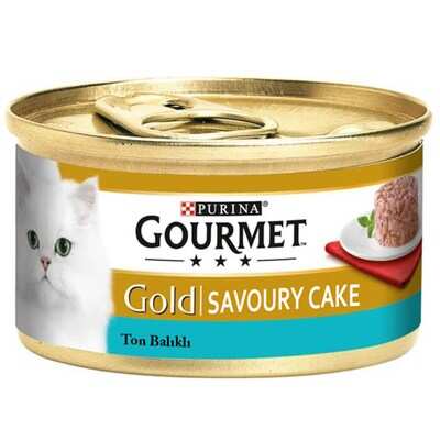 Pro Plan - Gourmet Gold Savoury Cake Ton Balıklı Kedi Konservesi 85 Gr